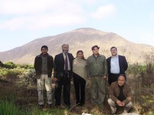 Dirigentes de Atacama y Coquimbo en cerro Grande