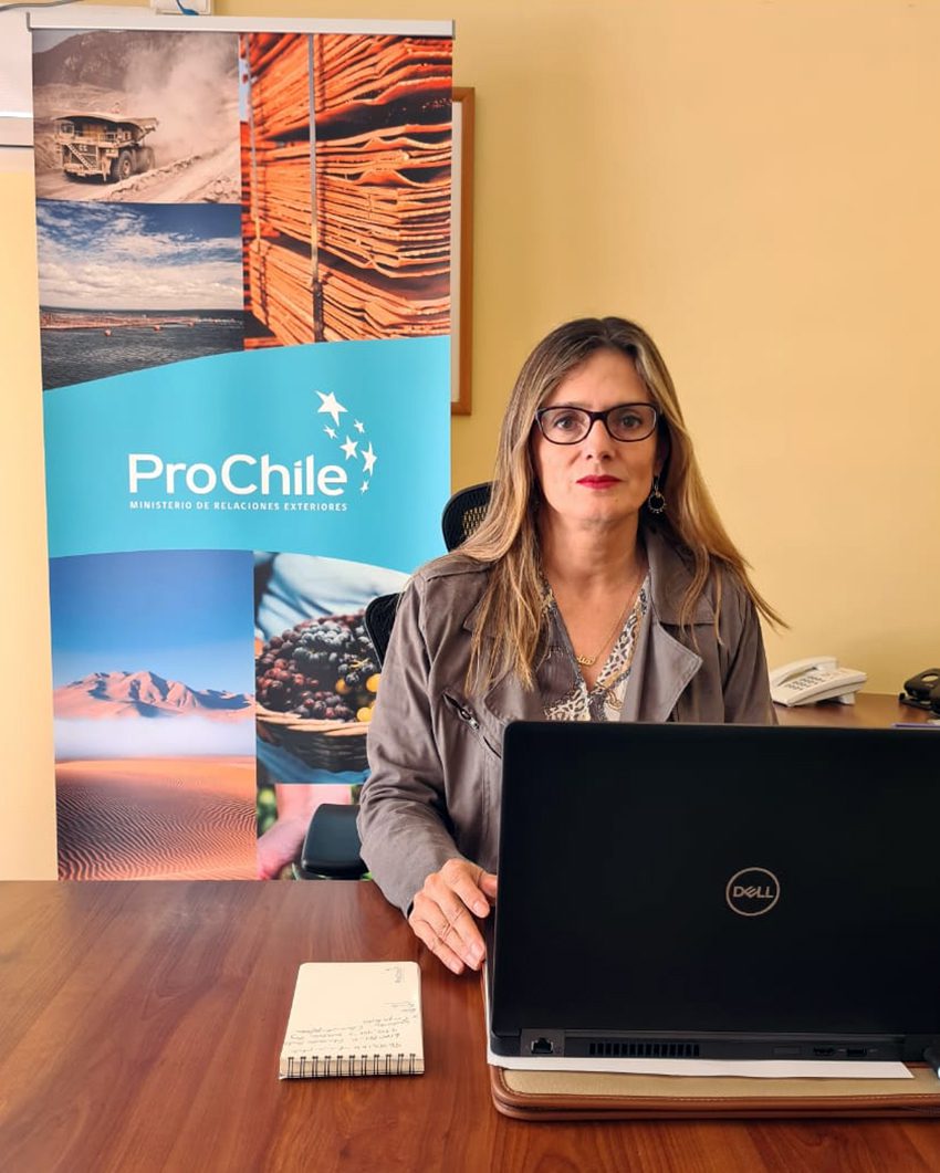 Directora de ProChile Atacama, Claudia Pradenas,